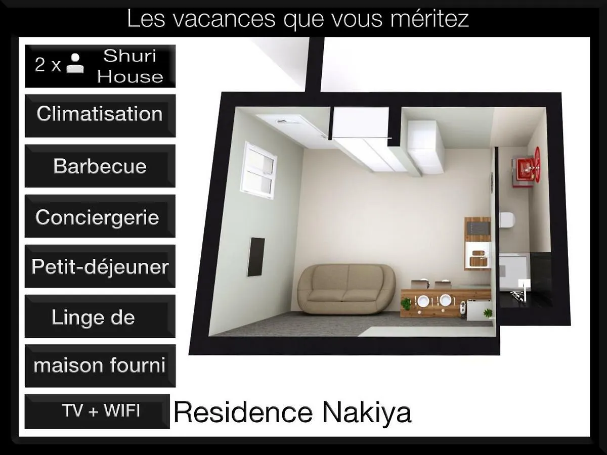 Shuri House Apartment Sainte-Marie