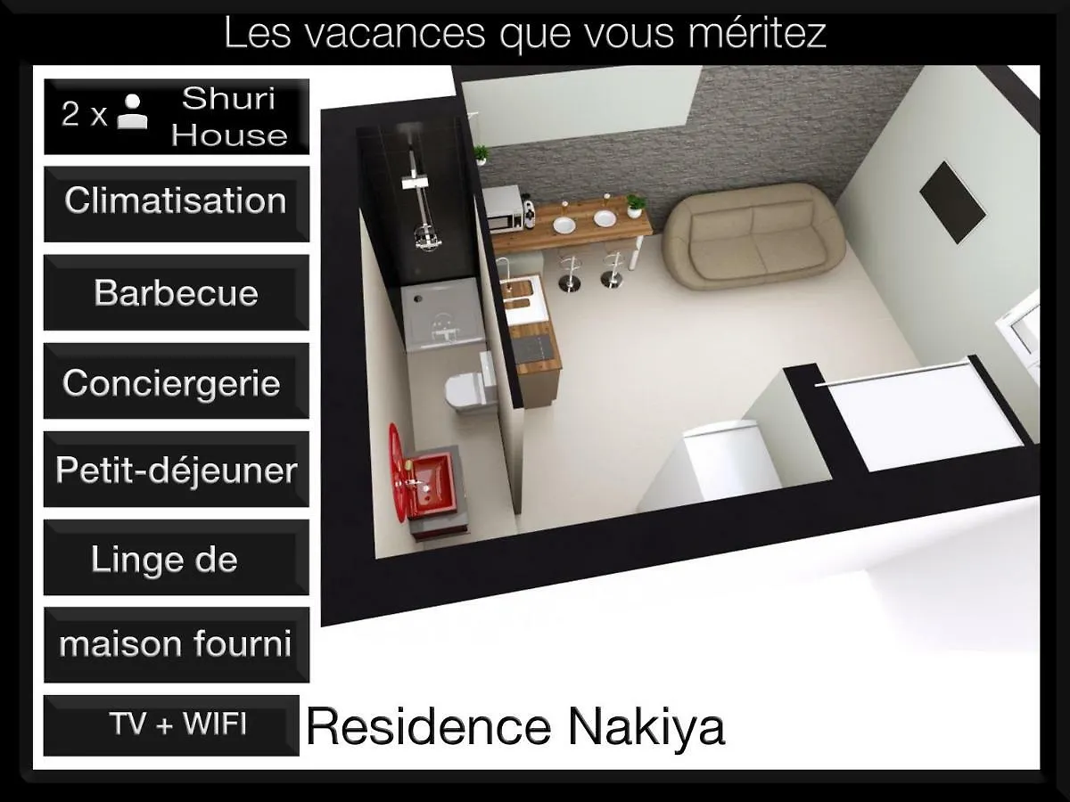 Shuri House Apartment Sainte-Marie